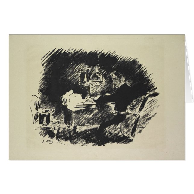 Manet | Le Corbeau, 1875 (Vorderseite (Horizontal))