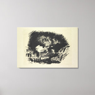 Manet Le Corbeau, 1875 Leinwanddruck