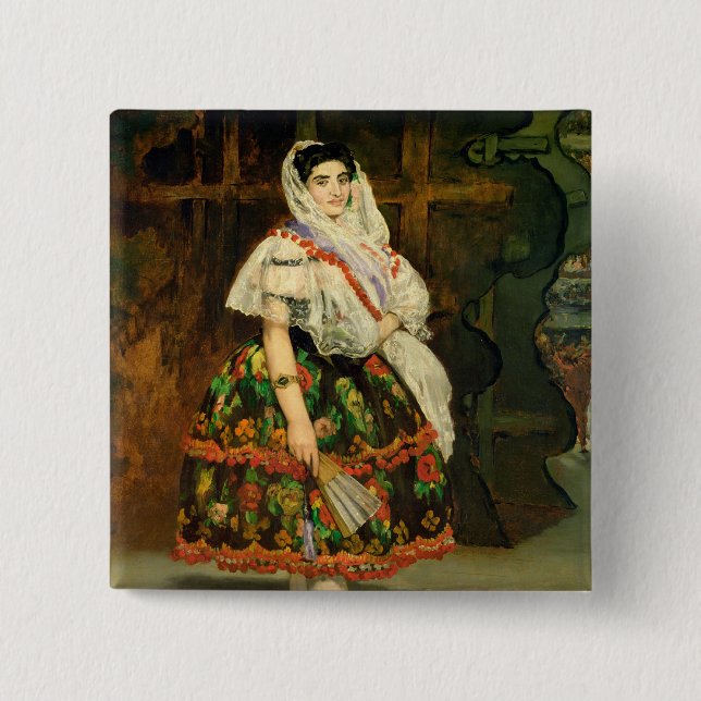 Manet | Lola de Valence, 1862 Button (Vorderseite)
