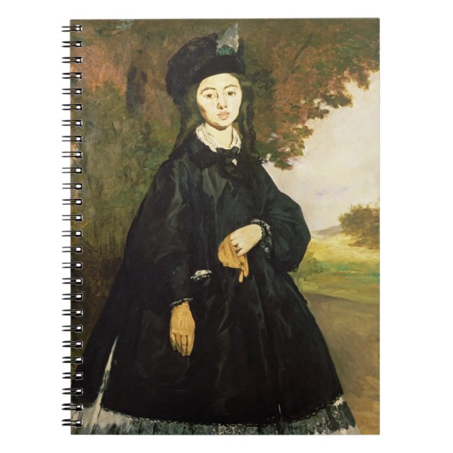 Manet | Madame Brunet Notizblock (Vorderseite)
