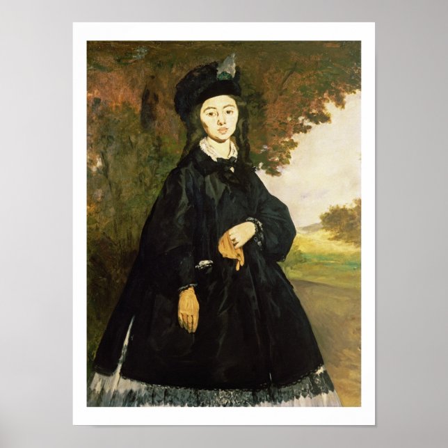 Manet | Madame Brunet Poster (Vorne)