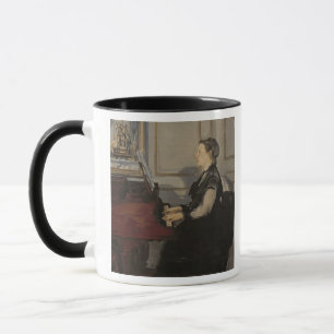 Manet   Madame Manet am Klavier, 1868 Tasse
