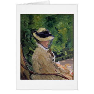 Manet Madame Manet bei Bellevue