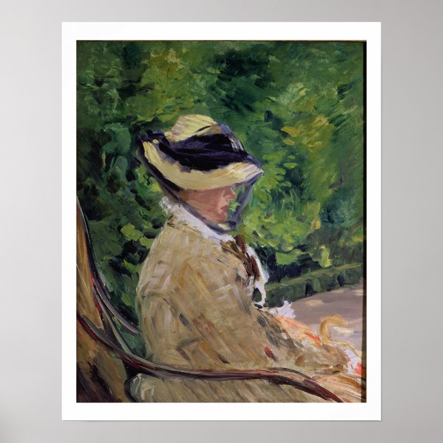 Manet | Madame Manet in Bellevue Poster (Vorne)