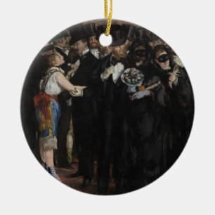 Manet   Maskenball an der Oper, 1873 Keramikornament
