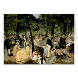 Manet   Musik in den Tuileries Gardens, 1862
