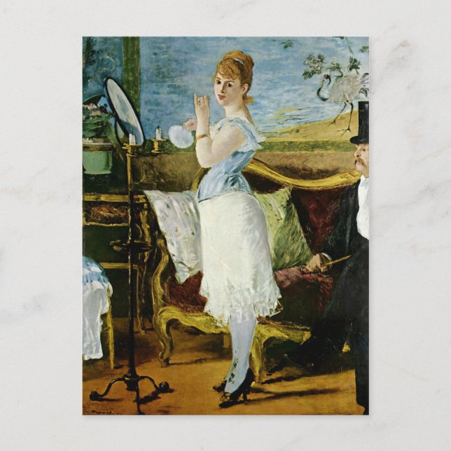 Manet Nana Fine Art Postkarte (Vorderseite)