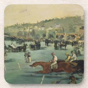 Manet   Pferderennen, 1872 Getränkeuntersetzer