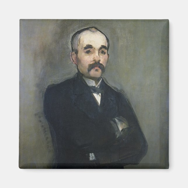 Manet | Portrait von Georges Clemenceau, 1879 Magnet (Vorne)