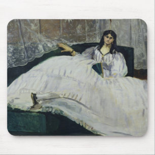 Manet   Porträt von Jeanne Duval, 1862 Mousepad