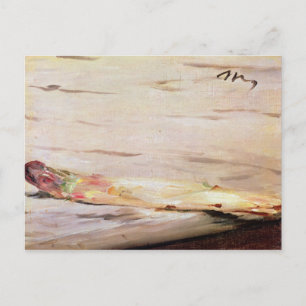 Manet   Spargel, 1880 Postkarte