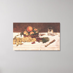 Manet   Stillleben: Frucht auf einer Tabelle, 1864 Leinwanddruck