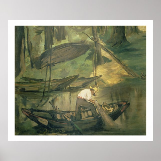 Manet | The Fisherman, c.1861 Poster (Vorne)