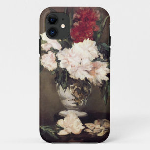 Manet: Vasen mit Pfingstrosen auf kleinem Sockel K Case-Mate iPhone Hülle