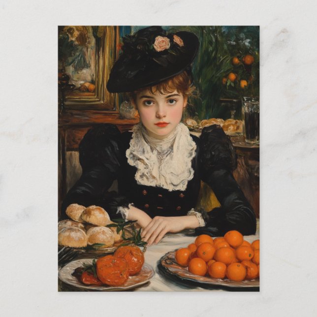 Manet Vintag Art Postcard Postkarte (Vorderseite)