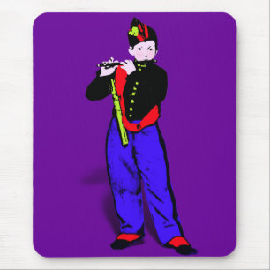 Manets kleiner Flutist ala Mousepad