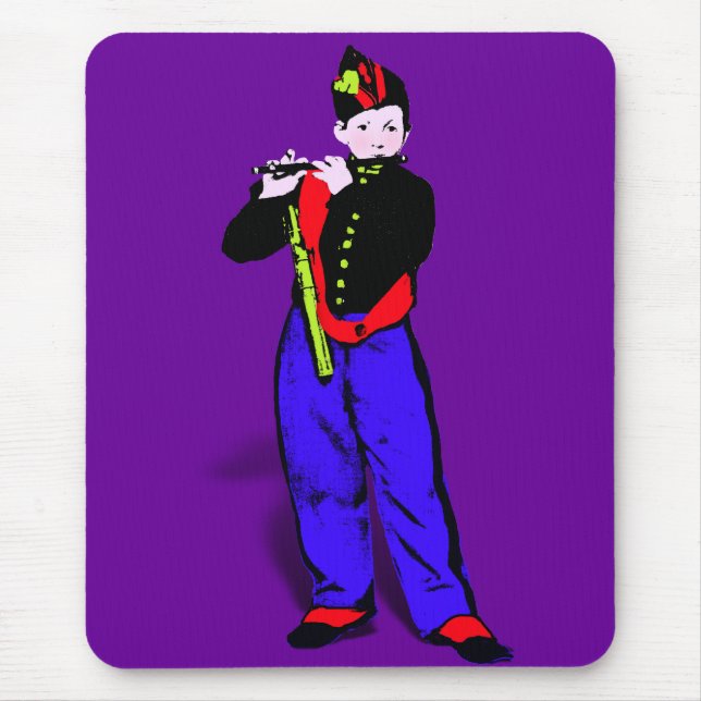 Manets kleiner Flutist ala Mousepad (Vorne)