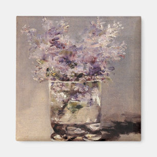 Manet's Lilacs in a Glass - Magnet