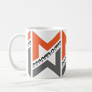 ManeuverMotorsports Weiß-Tasse Tasse