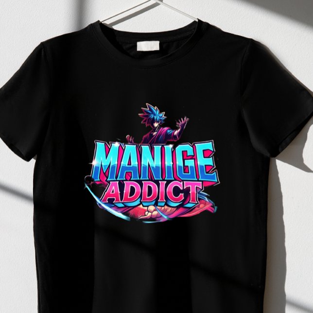Manga Addict T-Shirt (Von Creator hochgeladen)