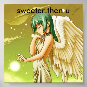 manga angel  sweeter then u poster