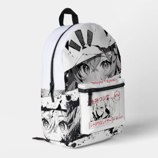 Manga Backpack Anime  Bedruckter Rucksack