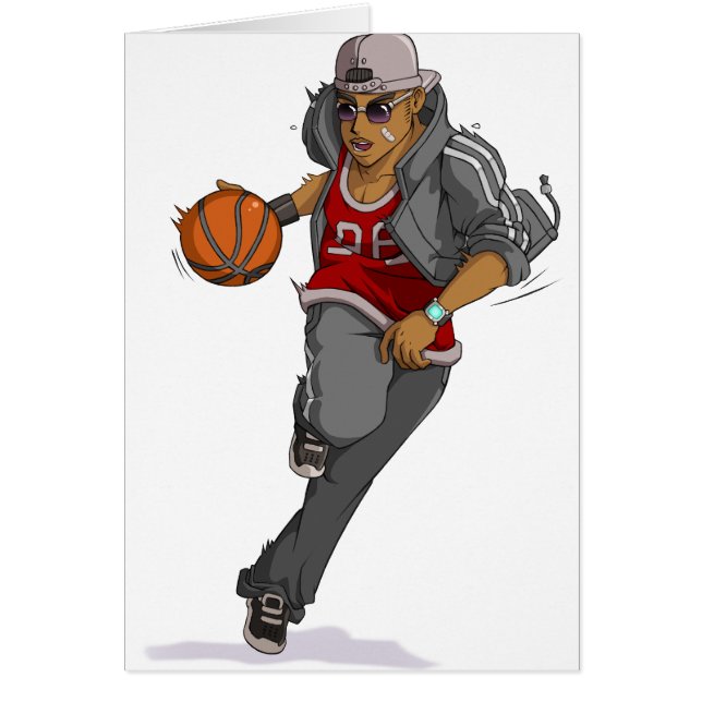 Manga Basketball-Spieler (Vorne)