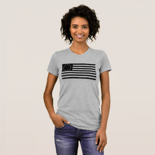 Manga, Betsy Ross Flagge oder Circle American Flag T-Shirt