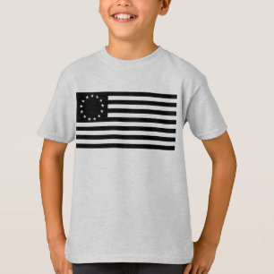 Manga, Betsy Ross Flagge oder Kreisförmige amerika T-Shirt