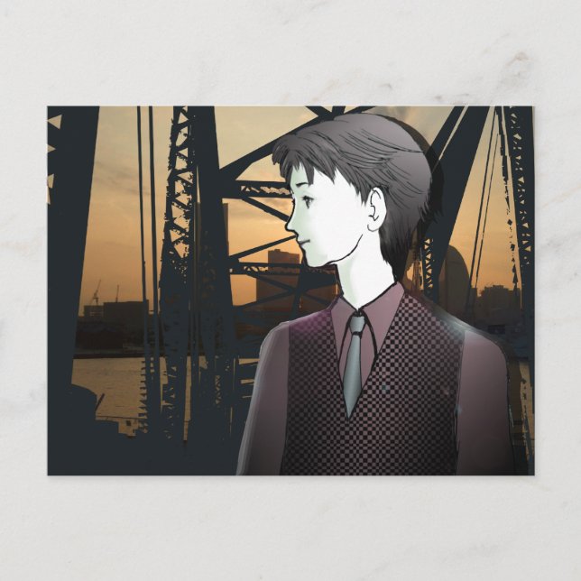 MANGA boy YOKOHAMA Postkarte (Vorderseite)