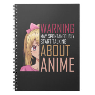 Manga Cosplay Fan Tee Notizblock