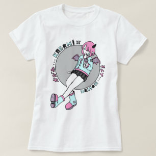Manga Dämon pinkgirl T-Shirt