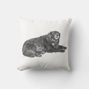 Manga Dot Dog Kissen mit Herbstleuchte