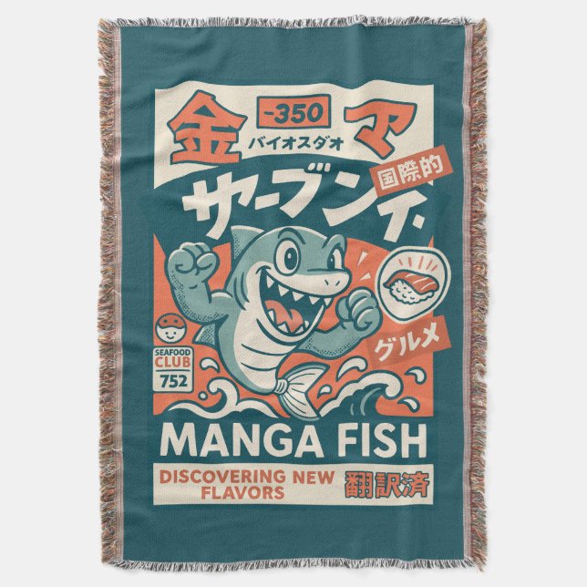 Manga-Fisch Decke (Vorderseite Vertikal)