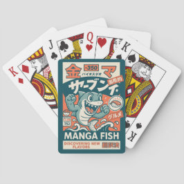 Manga-Fisch Spielkarten