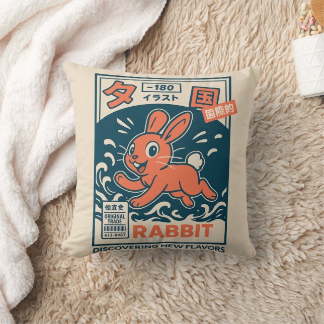 Manga-Hase Kissen (Decke)