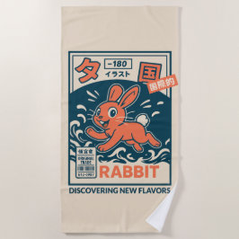Manga-Hase Strandtuch