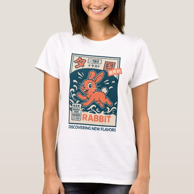 Manga-Hase T-Shirt (Vorderseite)