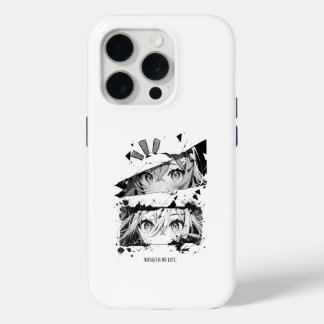 Manga Is My Life Anime Eyes Glitch Art Case-Mate iPhone Hülle