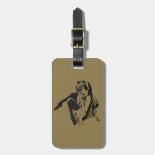 Manga, Neko Catgirl Furry Kawaii Loli Gepäckanhänger