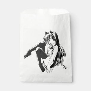 Manga, Neko Catgirl Furry Kawaii Loli Geschenktütchen