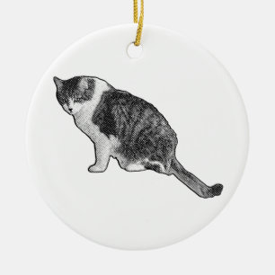 Manga-Punkt-Christbaumschmuck erhellt festliche De Keramik Ornament