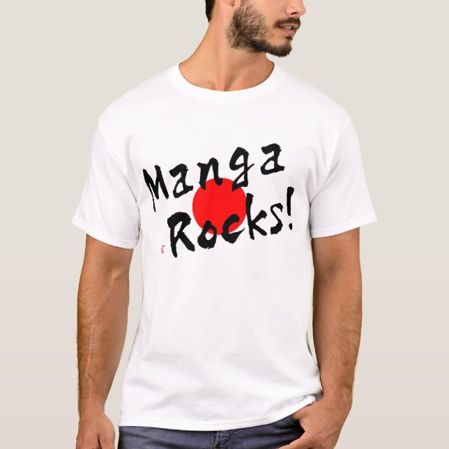 Manga Rocks! T-Shirt (Vorderseite)