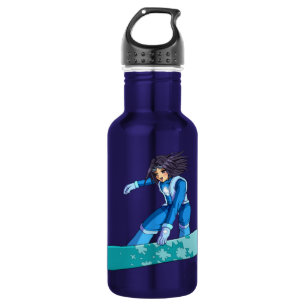 Manga Snowboarder Girl Trinkflasche