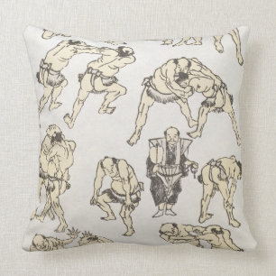 Manga: Studien von Gesten und Lagen des Wringens Kissen