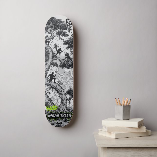 Manga Style Japanese Art for Skateboard & Stickers (Wandkunst)