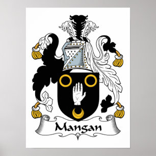 Mangan-Familienwappen Poster
