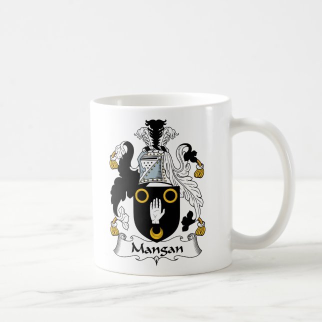 Mangan Familienwappen Tasse (Rechts)