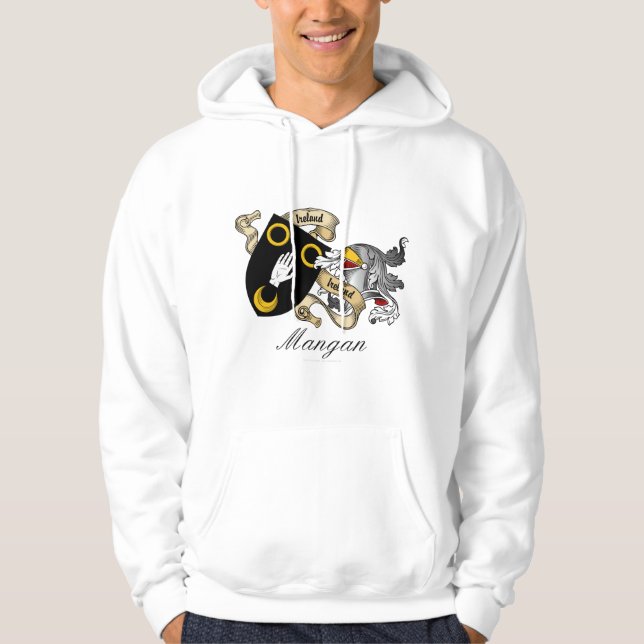 Mangan-Wappen Hoodie (Vorderseite)