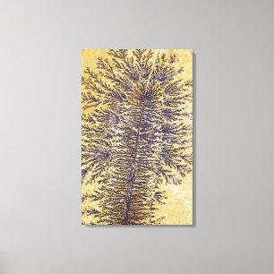 Manganes dendrites, SüdwestUSA Leinwanddruck